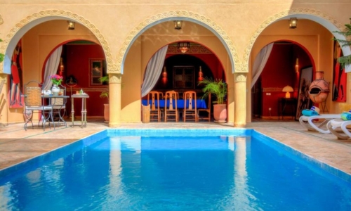 Riad La Villa Bleue, karpaten.md, 2
