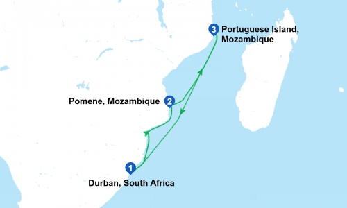 Croaziera individuala - MSC Sinfonia - Africa din Durban - 5 nopti, karpaten.md